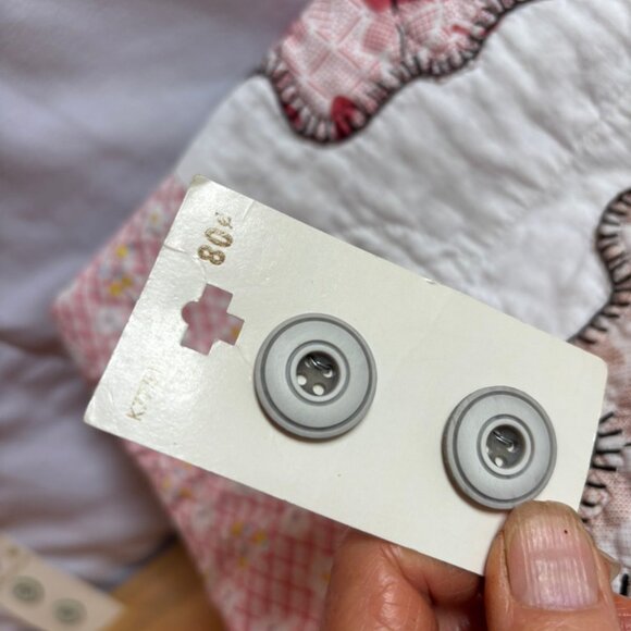 Lot of 3 Cards Streamline Vintage Buttons - Picture 8 of 11